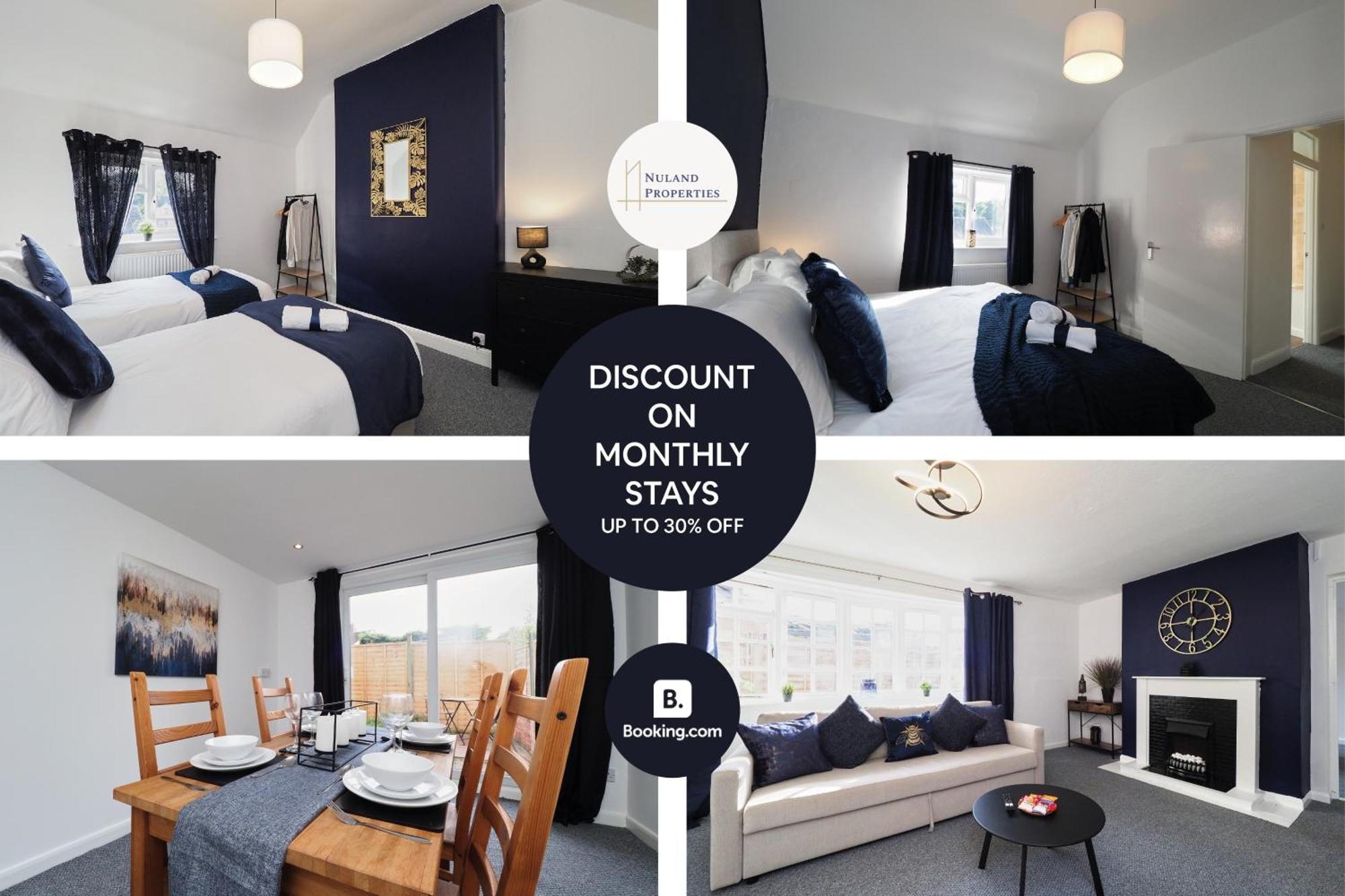 Home In Wellesbourne - Contractors - Families - Reduced Rates 外观 照片